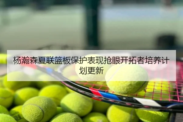 杨瀚森夏联篮板保护表现抢眼开拓者培养计划更新